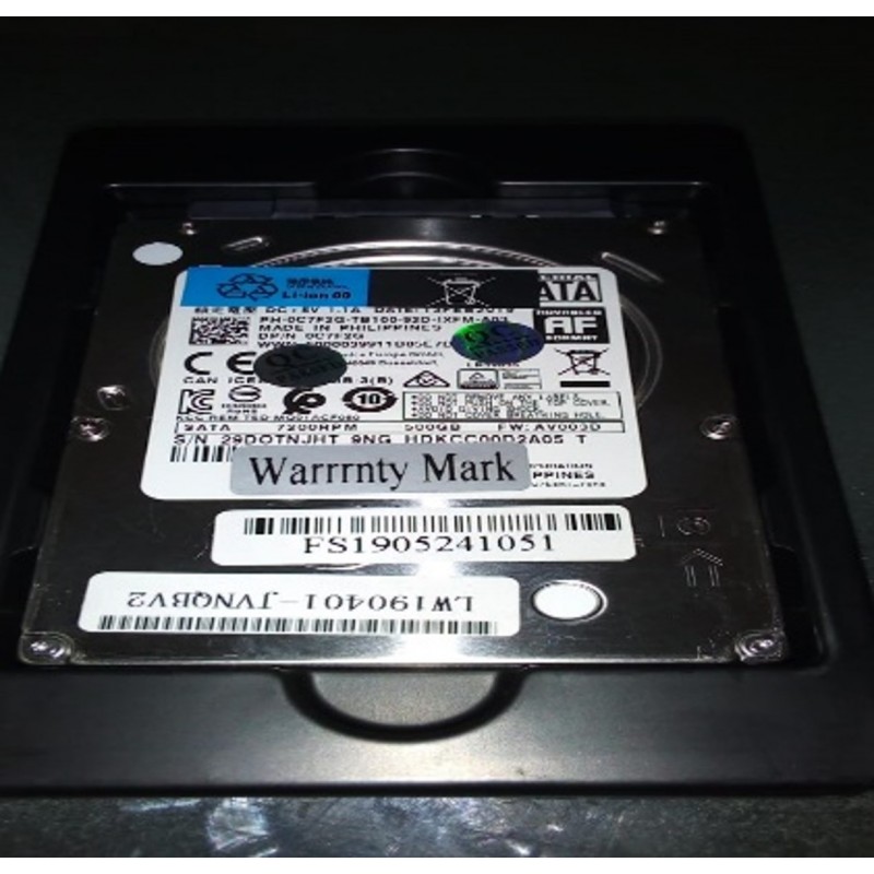 lot de 5 disques durs sata 2,5 750 gb